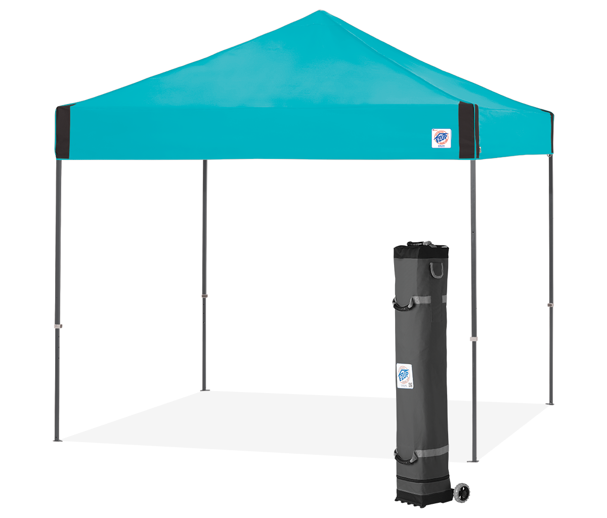 E-Z UP Grey Frame Pyramid™ 10' x 10' Canopy