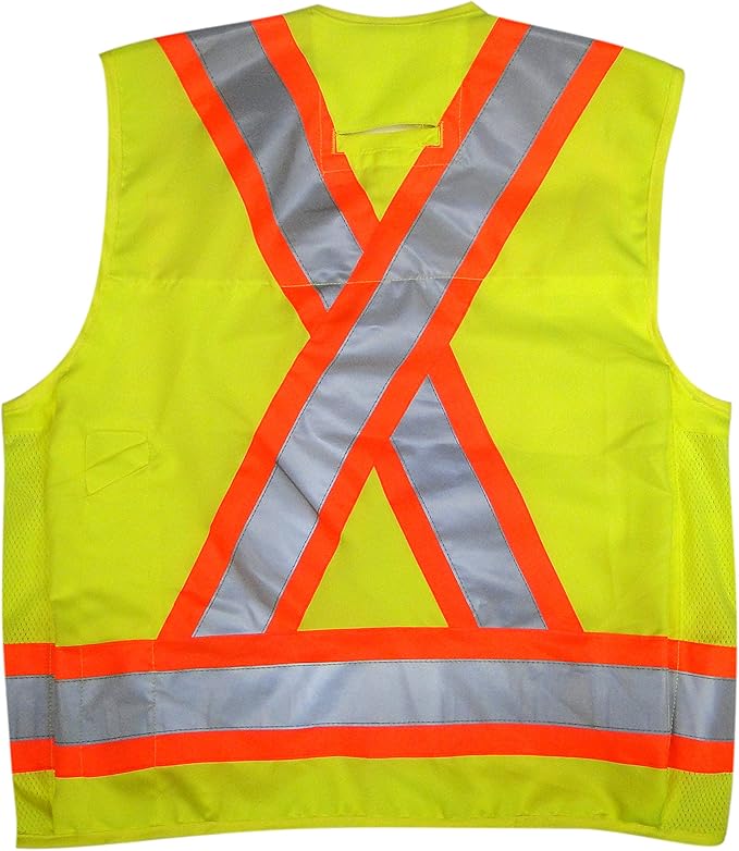 Viking Open Road Surveyor Safety Vest Green