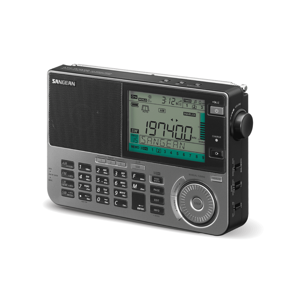 Sangean The Ultimate FM SW MW LW Air Multi-Band Receiver