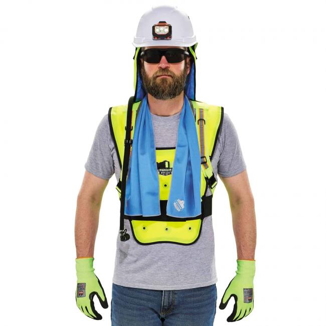 Chill-Its 6687 Economy Dry Evaporative Cooling Vest-eSafety Supplies, Inc