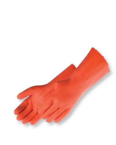 Sandy finish fluorescent orange PVC - Men's - Dozen-eSafety Supplies, Inc