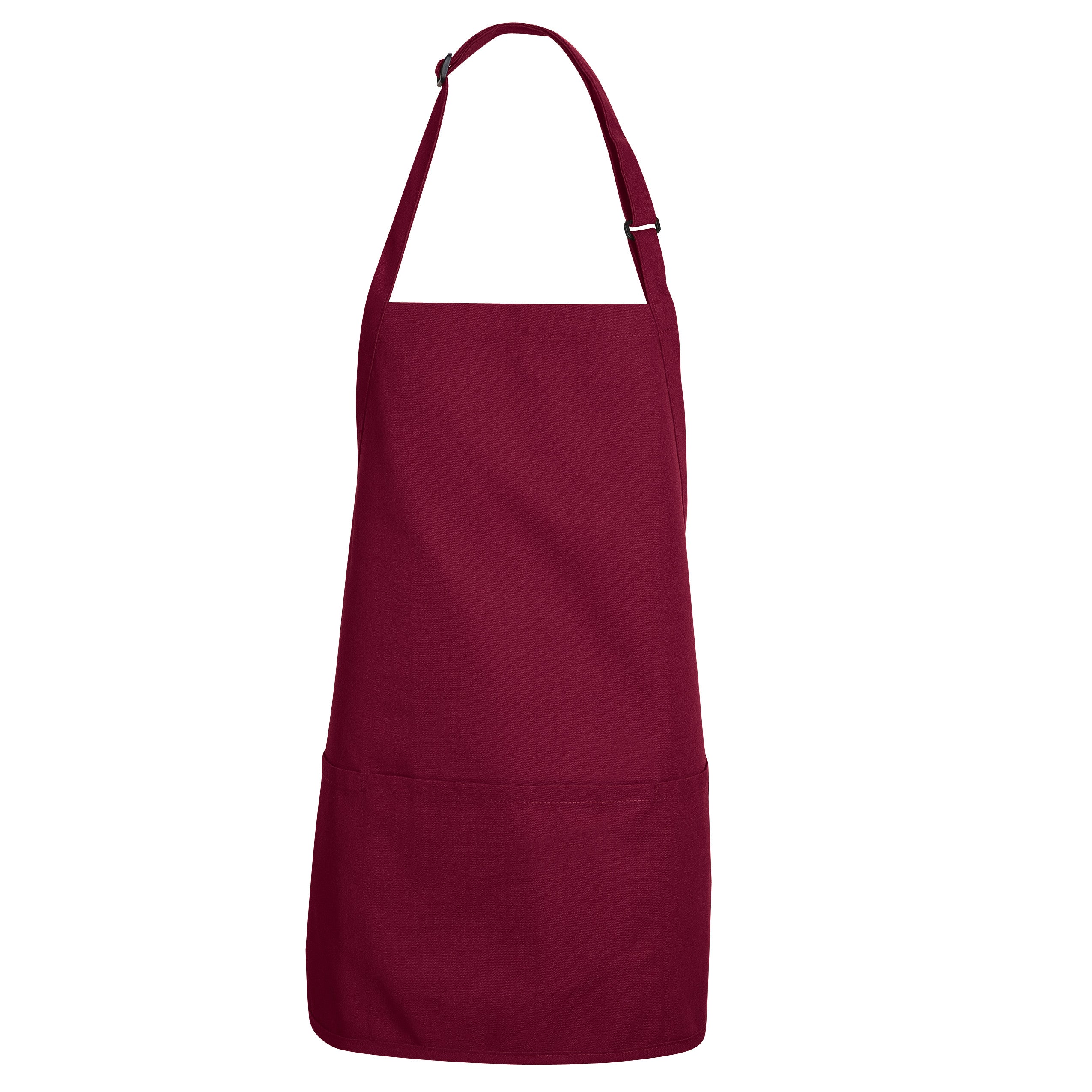 Premium Short Bib Apron TT32 - Burgundy-eSafety Supplies, Inc