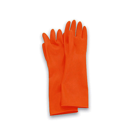 Honeywell Orange AK Cleanroom 20 mil Latex And Rubber Chemical Resistant Gloves