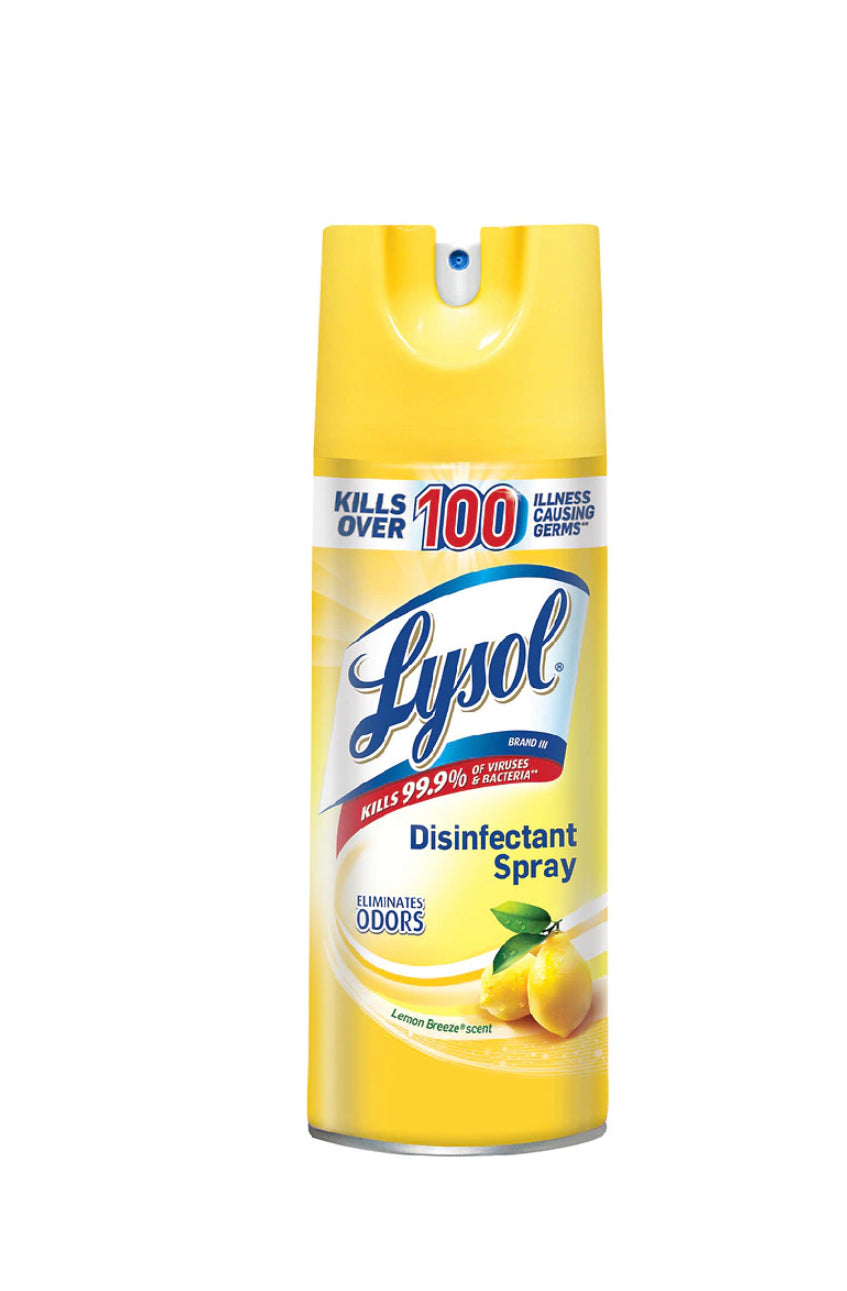 Lysol Disinfectant Spray Lemon Breeze12.5oz-eSafety Supplies, Inc