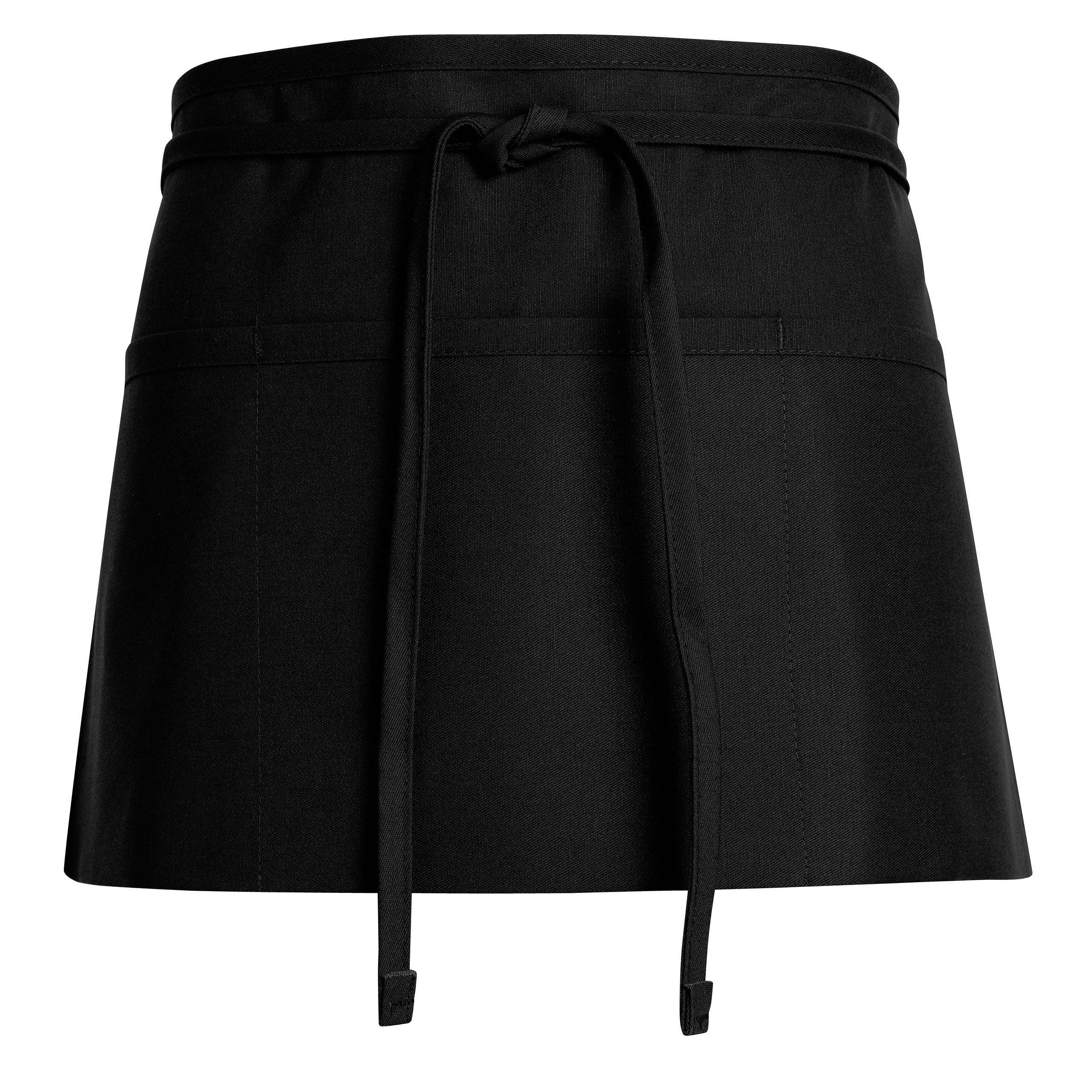 Waist Apron with Squared Corners TT46 - Black-eSafety Supplies, Inc