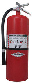 AmerexÂ® 20 Pound Stored Pressure Regular Dry Chemical 120-B:C Fire Extinguisher For Class B And C Fires With Anodized Aluminum Valve, Wall Bracket, Hose And Nozzle-eSafety Supplies, Inc