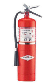 AmerexÂ® 10 Pound Stored Pressure Regular Dry Chemical 60-B:C Fire Extinguisher For Class B And C Fires With Chrome Plated Brass Valve, Wall Bracket, Hose And Nozzle-eSafety Supplies, Inc