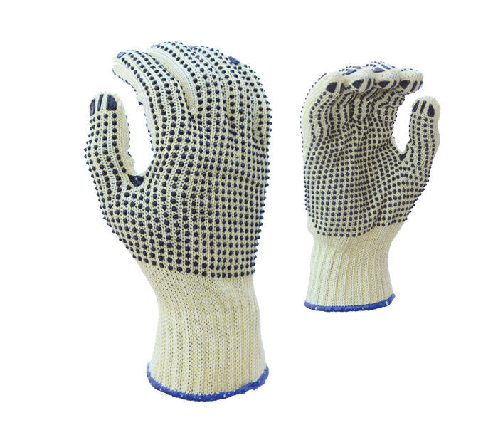 Blade Task - Economical Aramid Cut Resistant Work Gloves with PVC Dot (MEN'S)