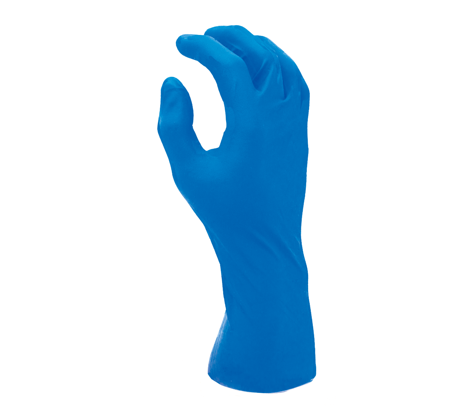 Ambidextrous, powder free industrial latex dark blue 14 mil gloves (not for medical use)-eSafety Supplies, Inc