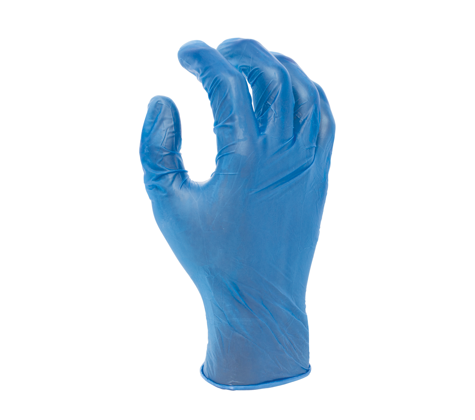 5 mil Blue Vinyl Disposable Gloves, 9 1/2" length, Powder-free, Industrial Grade-eSafety Supplies, Inc