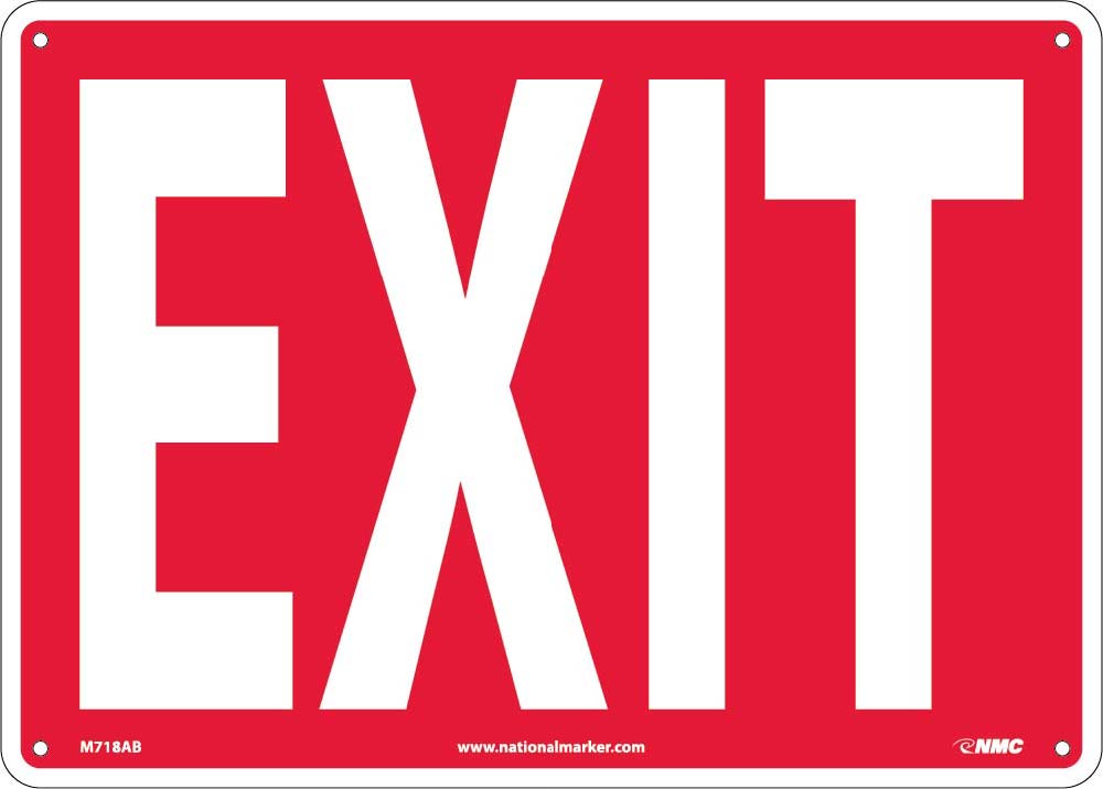 Exit Sign-eSafety Supplies, Inc