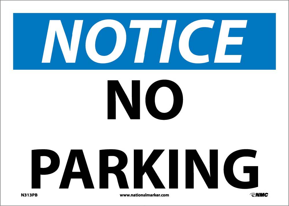 No Parking Sign-eSafety Supplies, Inc