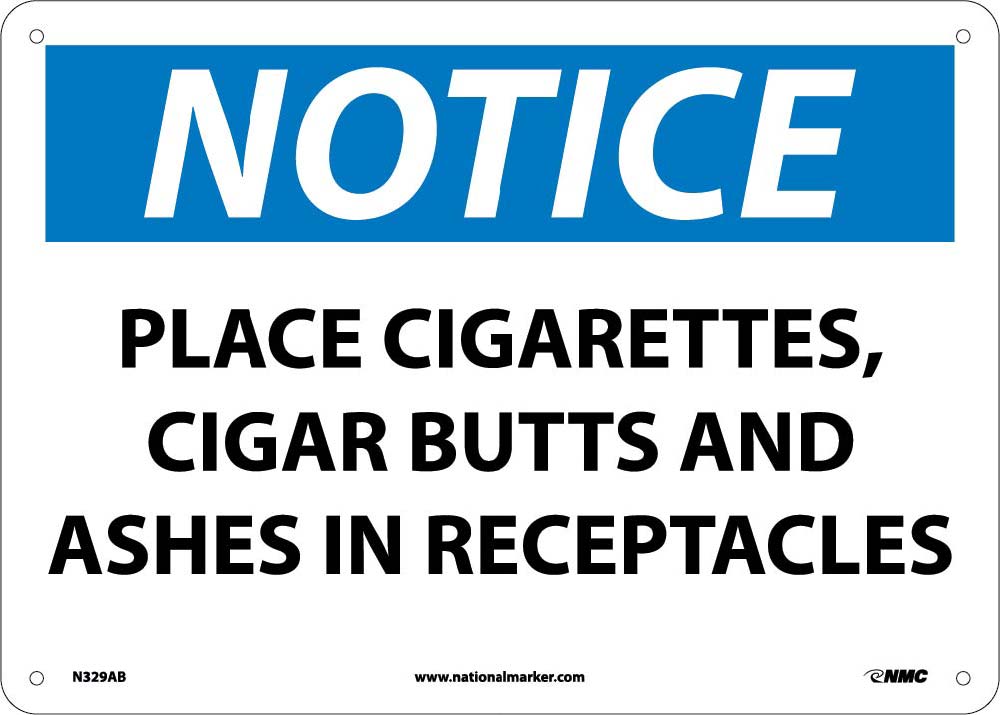 Notice Smoking General Safety Sign-eSafety Supplies, Inc