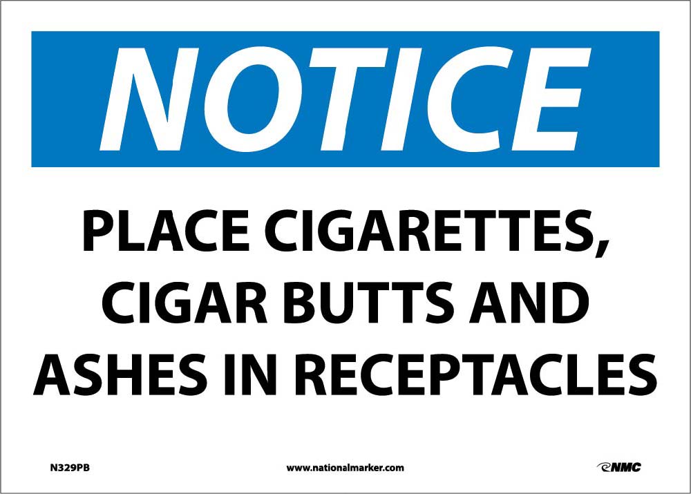 Notice Smoking General Safety Sign-eSafety Supplies, Inc