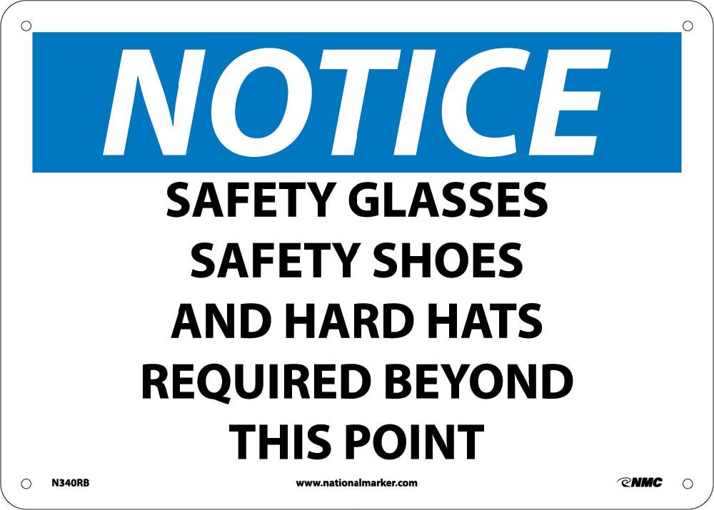 Notice Ppe Wear Required Sign-eSafety Supplies, Inc