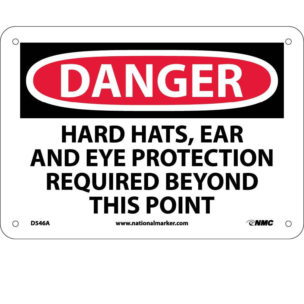 Danger Multi Protection Required Sign-eSafety Supplies, Inc