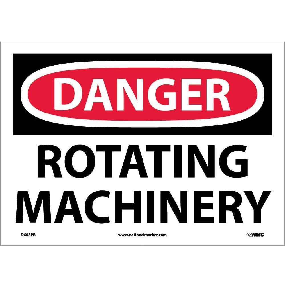 Danger Rotating Machinery Sign-eSafety Supplies, Inc