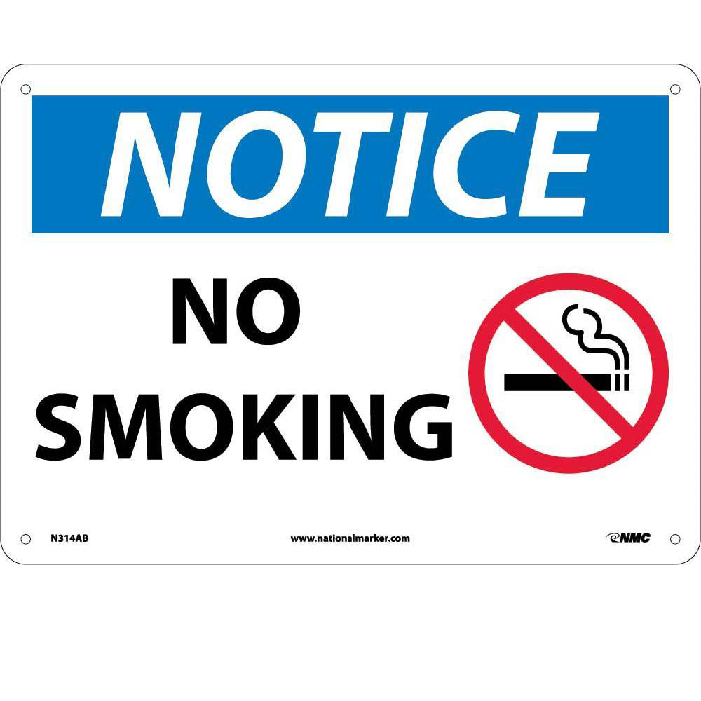 Notice No Smoking-eSafety Supplies, Inc