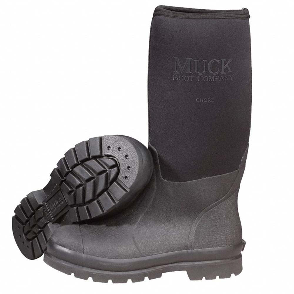 Servus By Honeywell Size 14 Muck Chore Black 16" Insulated Rubber Workboots With Steel Toe-eSafety Supplies, Inc