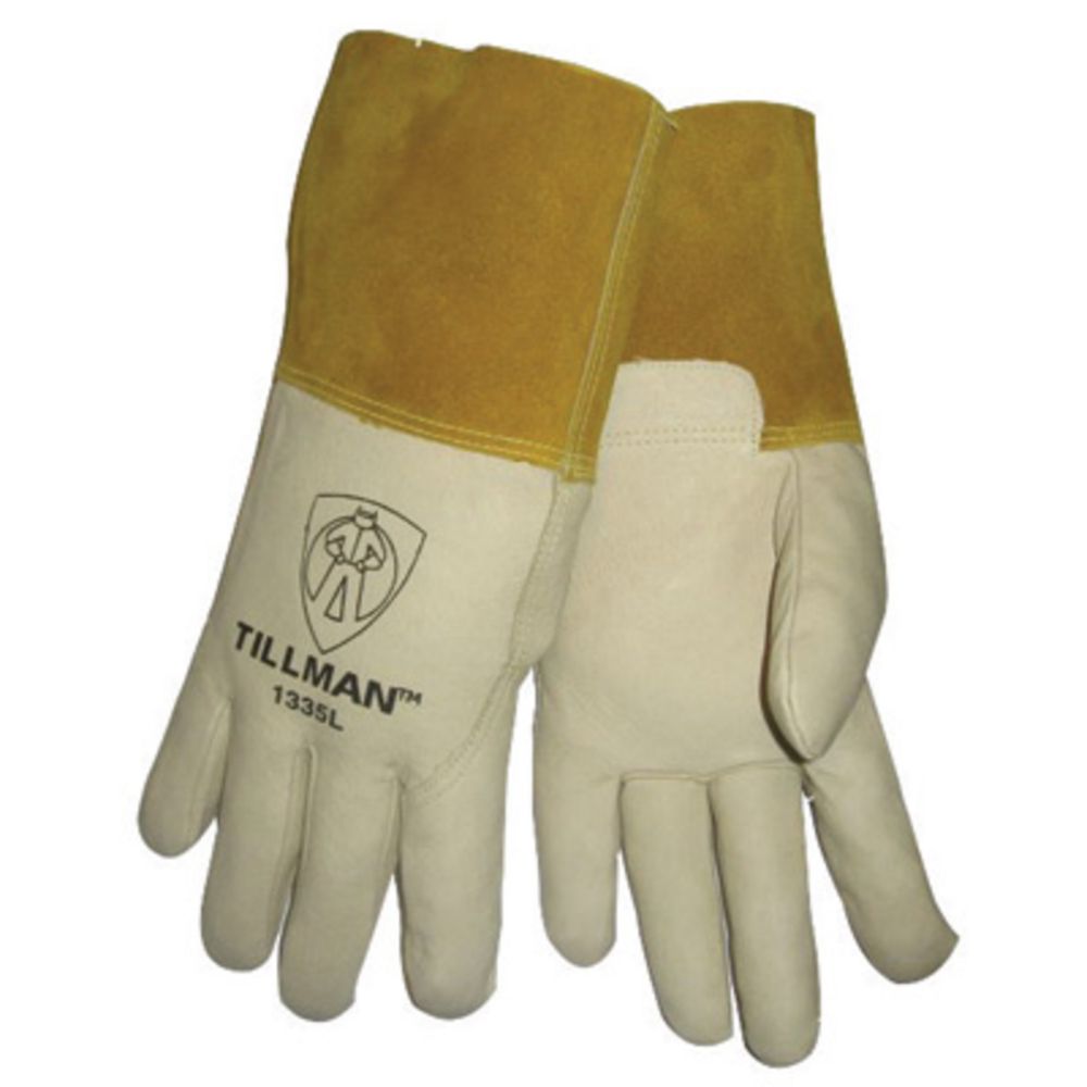 Tillman 11 1/2" Top Grain Pigskin Unlined TIG Welders Gloves With Kevlar Thread Locking Stitch (Bulk)-eSafety Supplies, Inc