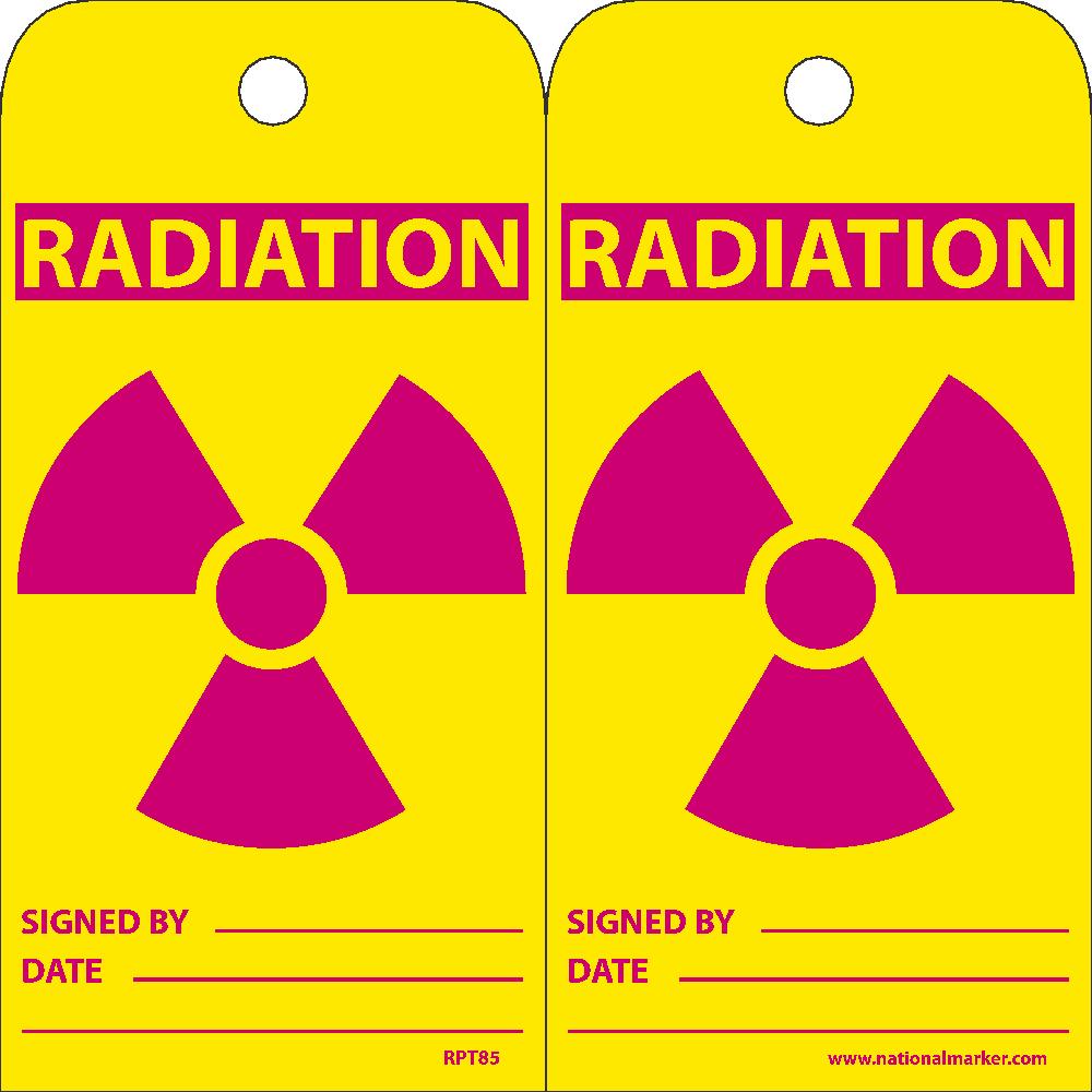 Radiation Tag - Pack of 25-eSafety Supplies, Inc