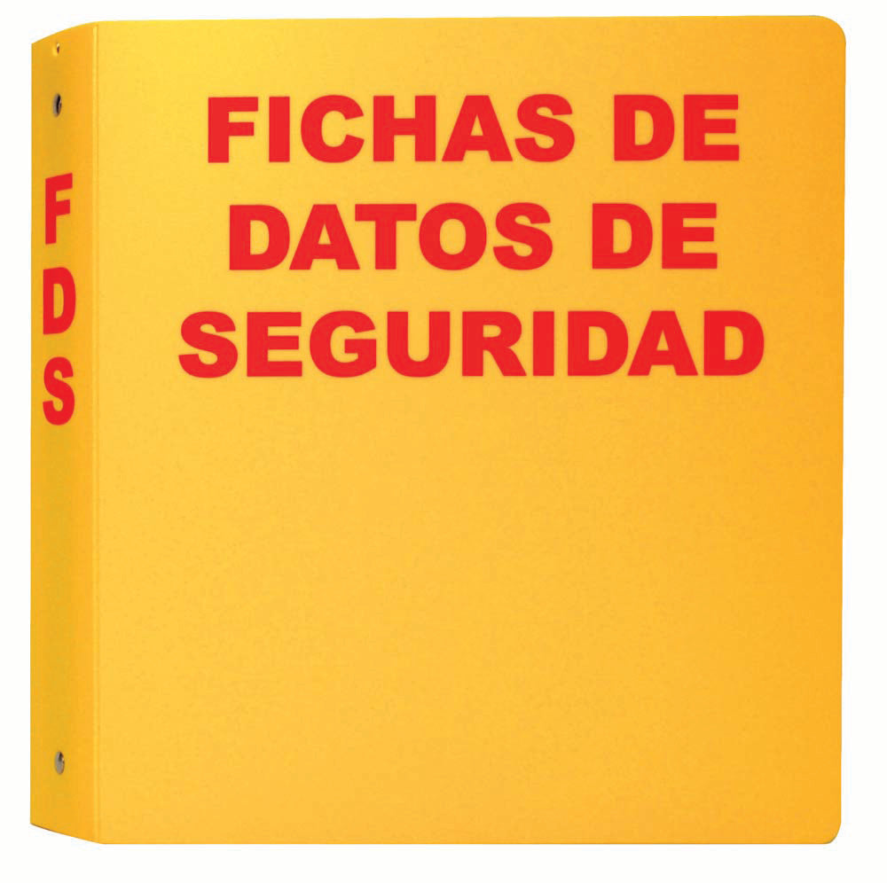 Bilingual Yellow Sds Binder-eSafety Supplies, Inc