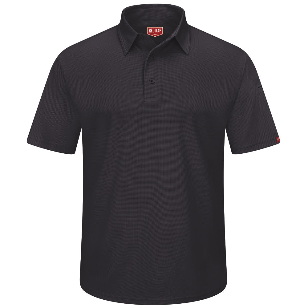 Red Kap Male Professional Polo SK90 - Black-eSafety Supplies, Inc