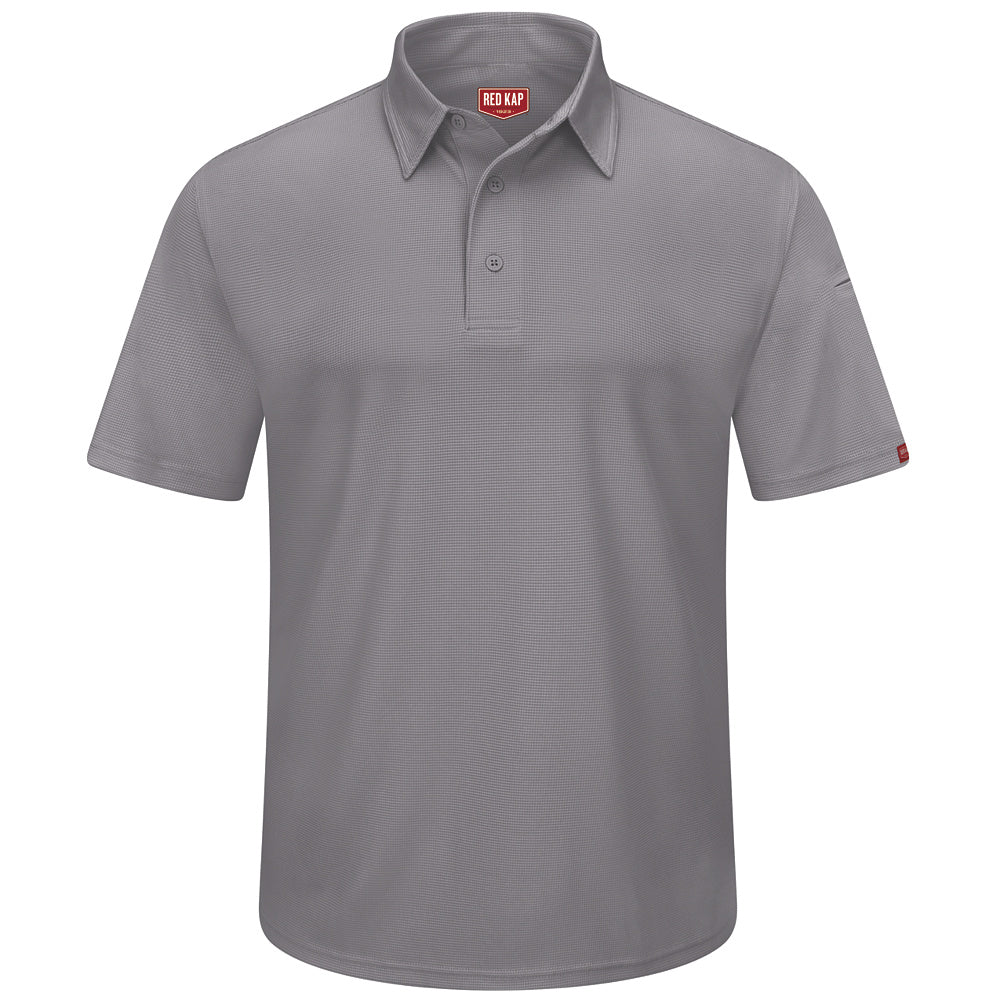 Red Kap Male Professional Polo SK90 - Grey-eSafety Supplies, Inc