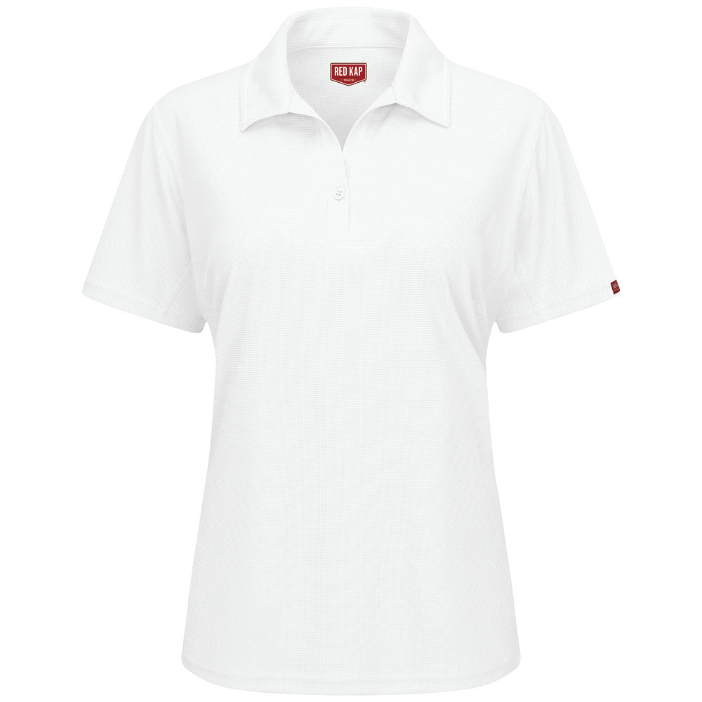 Red Kap Female Professional Polo SK91 - White-eSafety Supplies, Inc