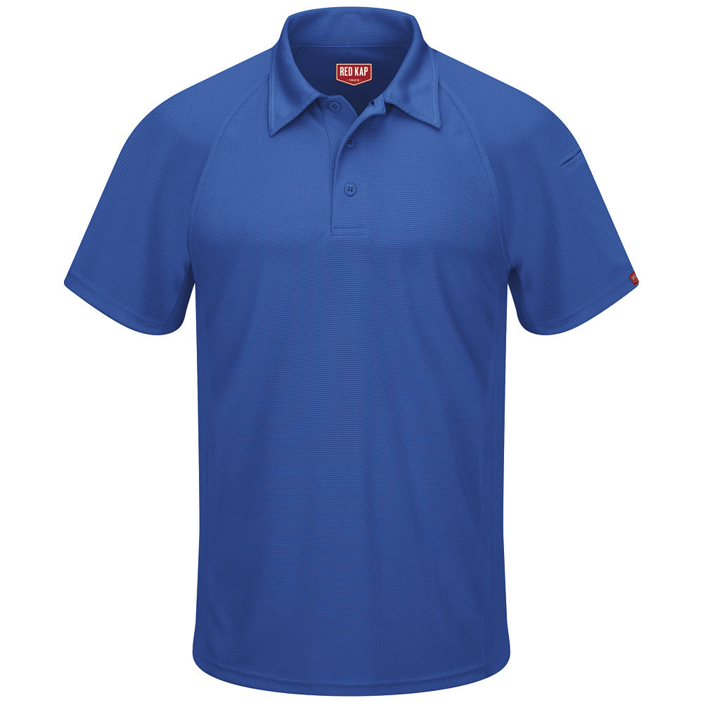 Red Kap Male Active Performance Polo SK92 - Royal Blue-eSafety Supplies, Inc