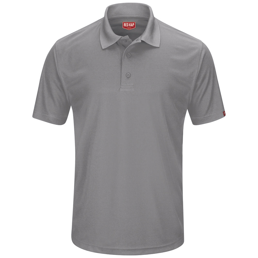 Red Kap Men's Flex Core Polo SK96 - Grey-eSafety Supplies, Inc