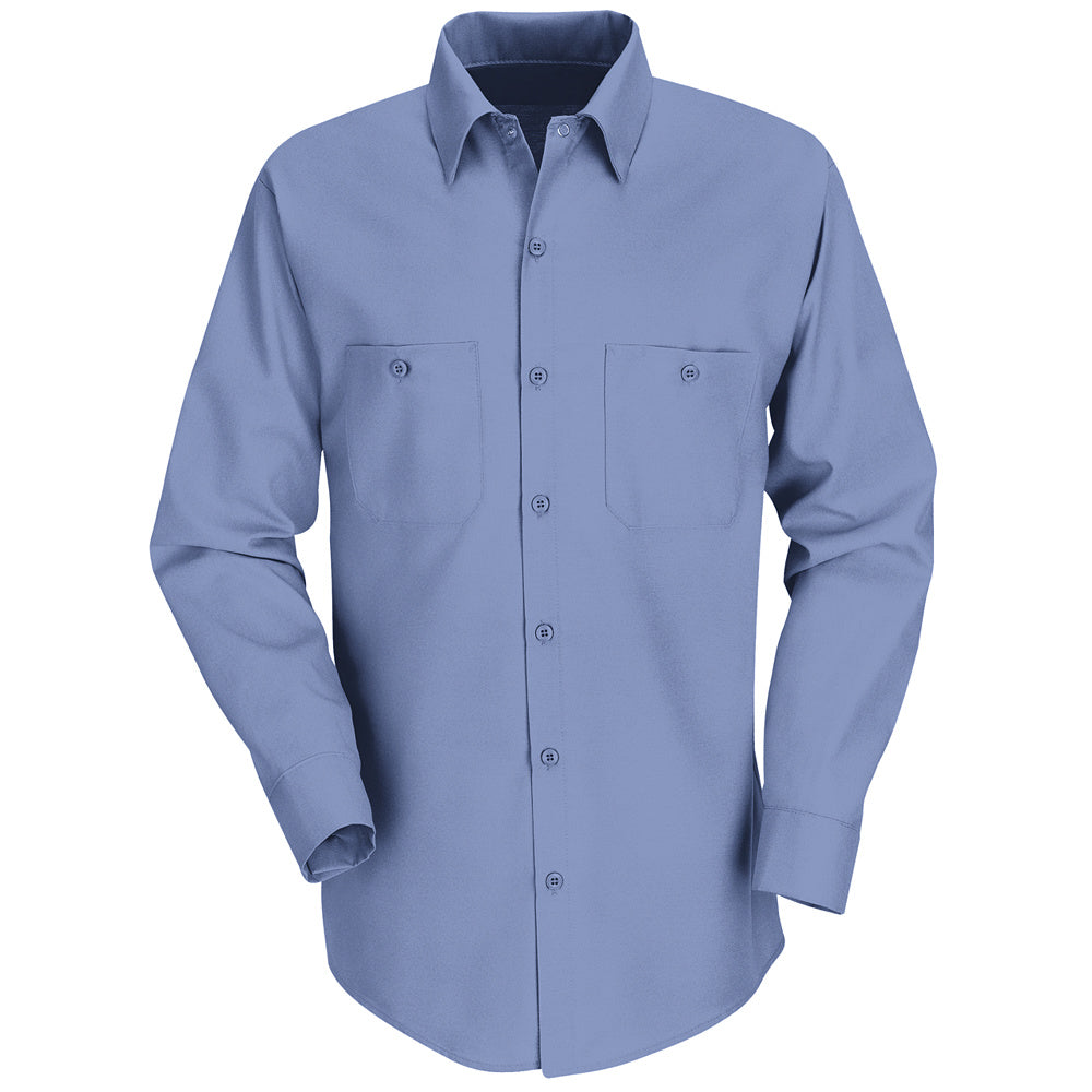 Red Kap Red Kap® Men’s Long-Sleeve Work Shirt  SP14 - Petrol Blue-eSafety Supplies, Inc