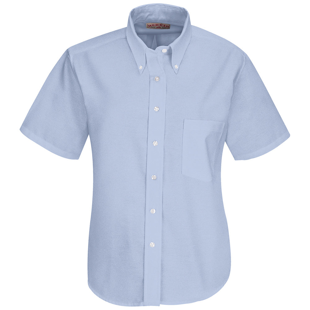 Red Kap Women's Executive Oxford Dress Shirt SR61 - Light Blue-eSafety Supplies, Inc