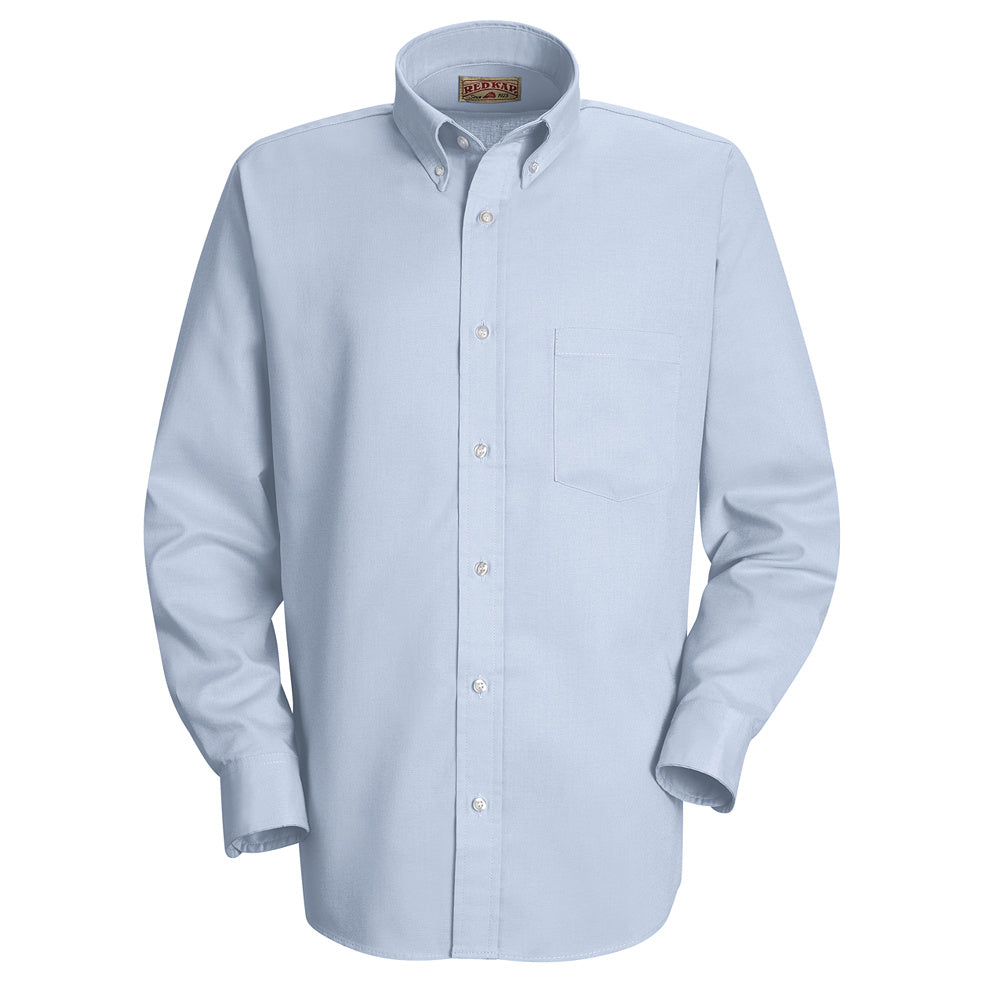 Red Kap Men's Easy Care Dress Shirt SS36 - Light Blue-eSafety Supplies, Inc