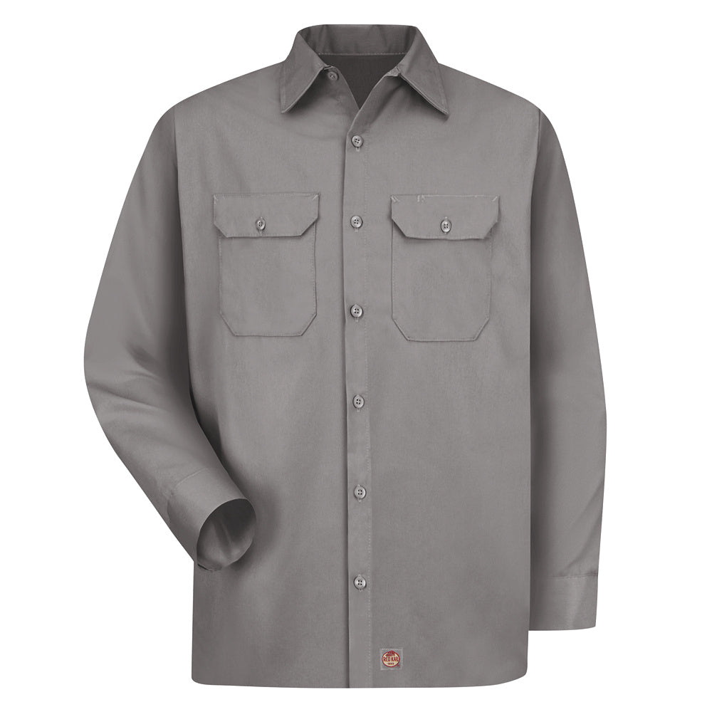 Red Kap Men's Utility Uniform Shirt ST52 - Silver-eSafety Supplies, Inc