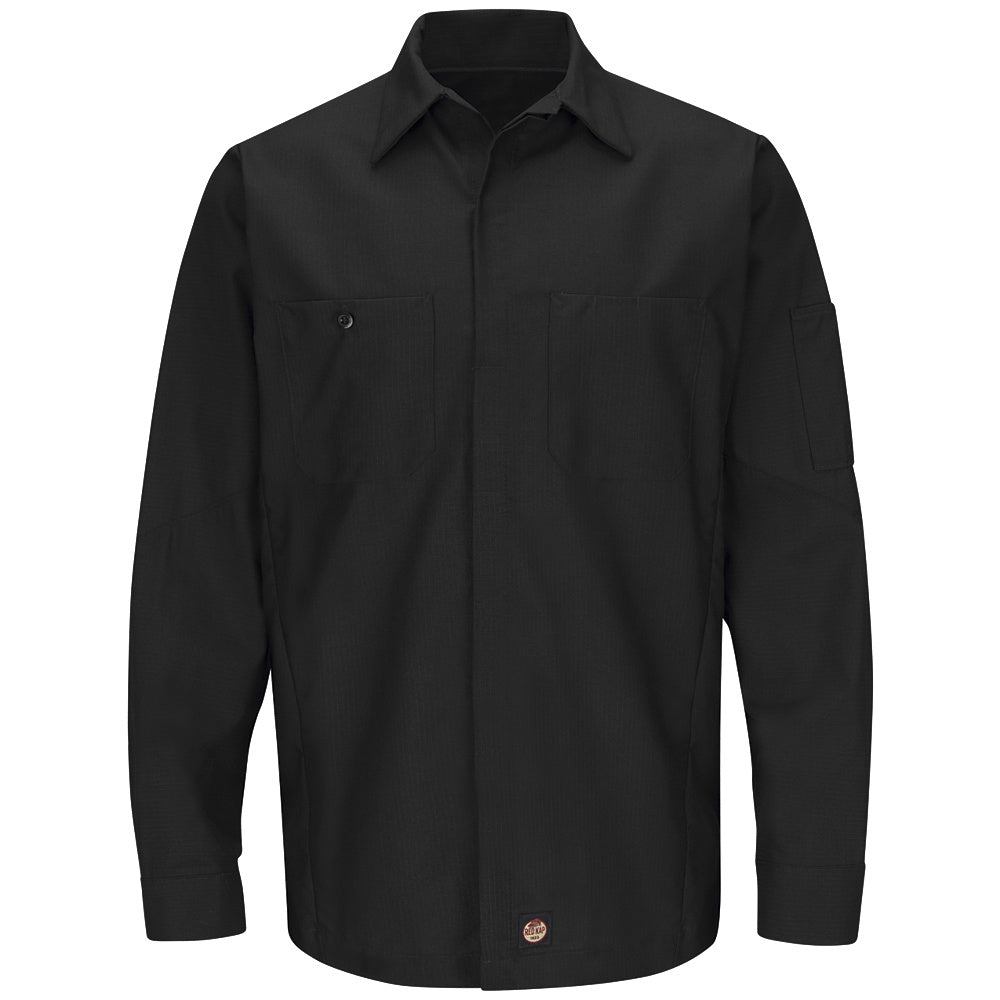 Red Kap Crew Shirt SY10 - Black-eSafety Supplies, Inc