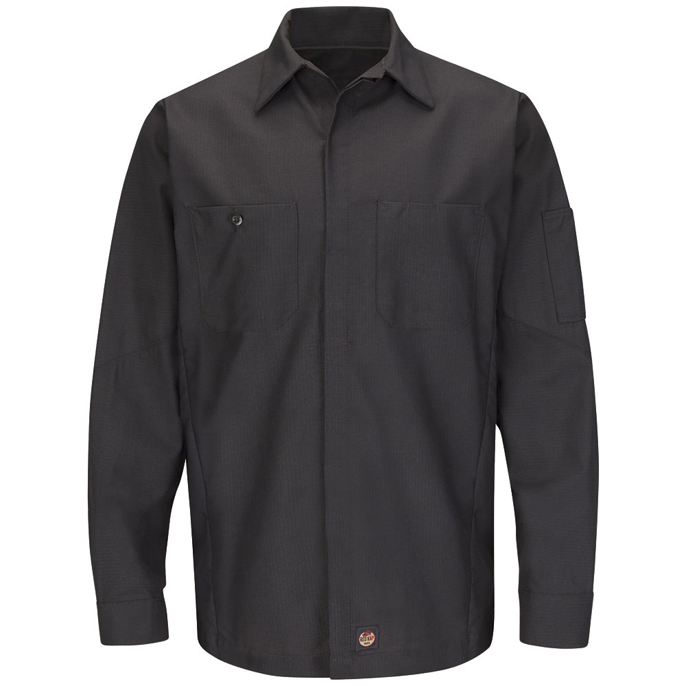 Red Kap Crew Shirt SY10 - Charcoal-eSafety Supplies, Inc