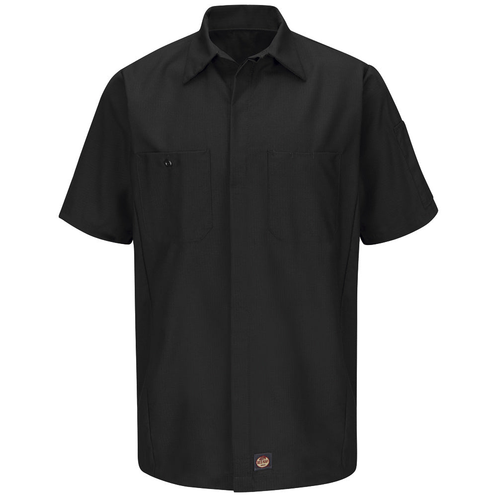 Red Kap Crew Shirt SY20 - Black-eSafety Supplies, Inc