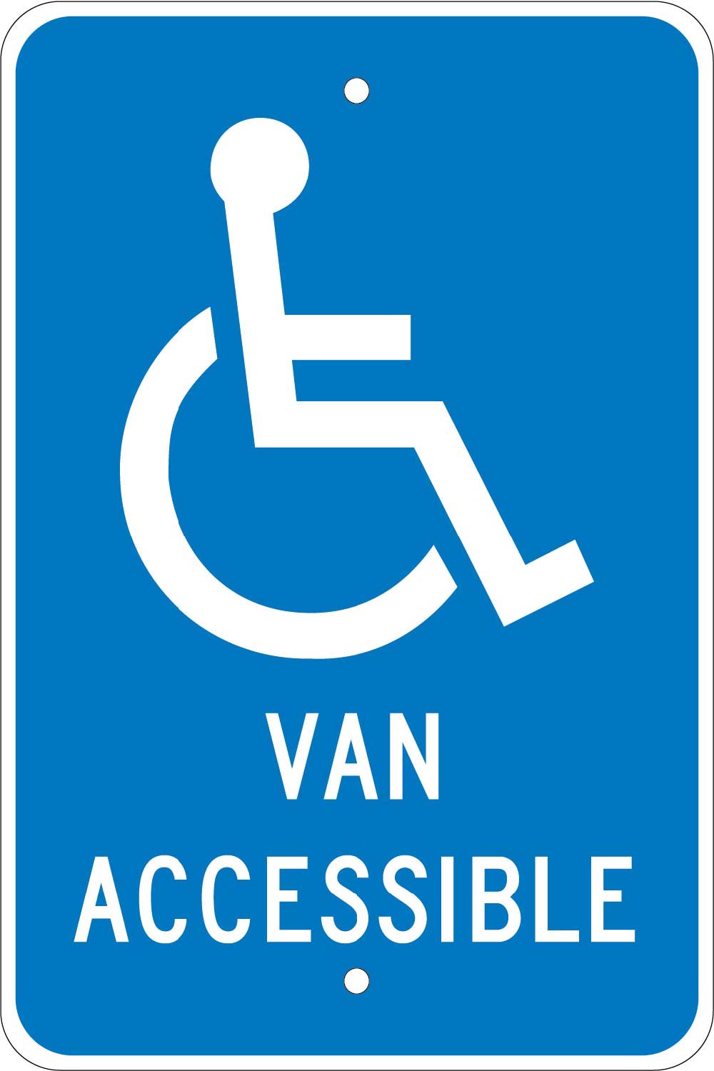 Van Accessible Sign-eSafety Supplies, Inc