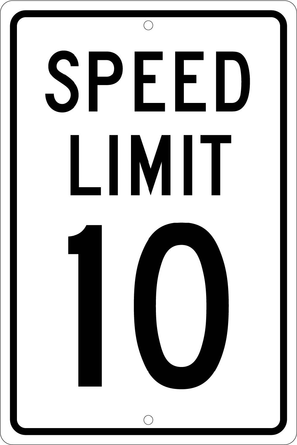 Speed Limit 10 Sign-eSafety Supplies, Inc