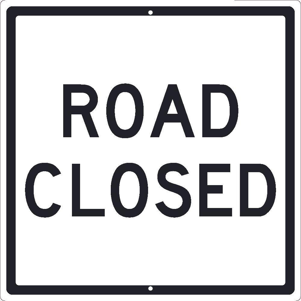 Road Closed Sign-eSafety Supplies, Inc