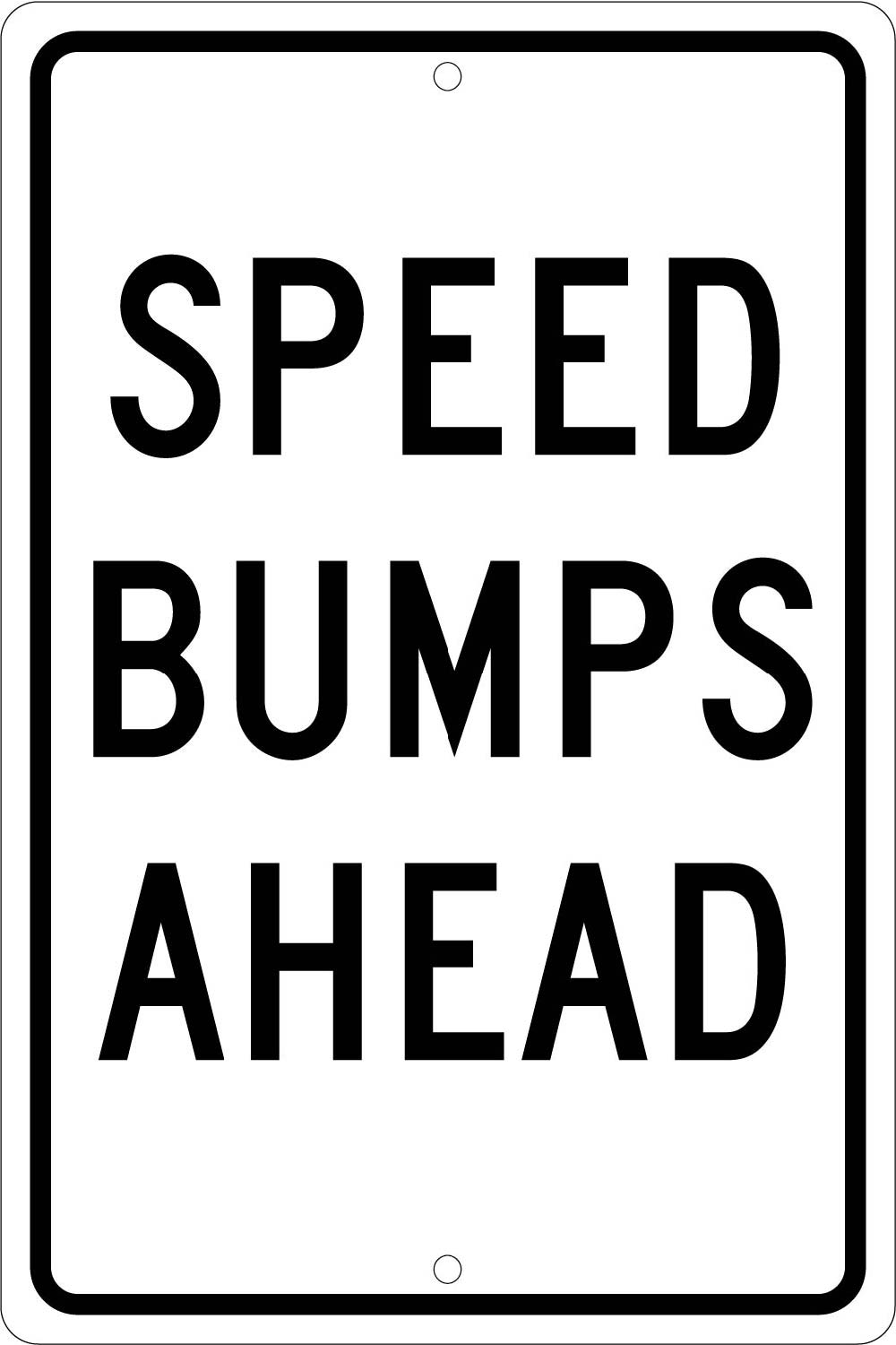 Speed Bumps Ahead Sign-eSafety Supplies, Inc