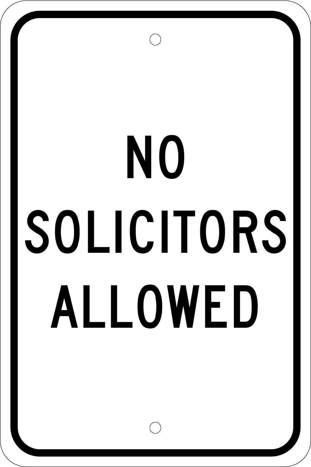 No Solicitors Allowed Sign-eSafety Supplies, Inc