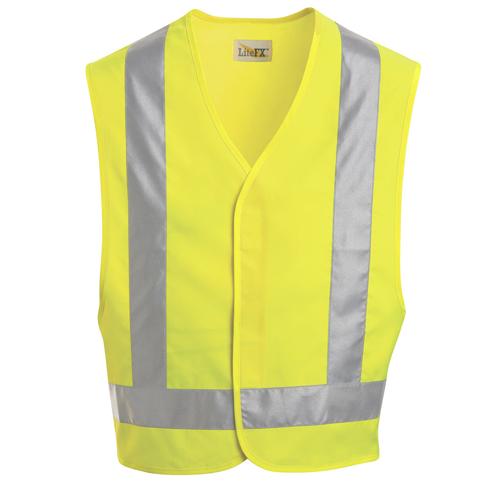 Red Kap Hi-Visibility Safety Vest VYV6 - Fluorescent Yellow / Green-eSafety Supplies, Inc