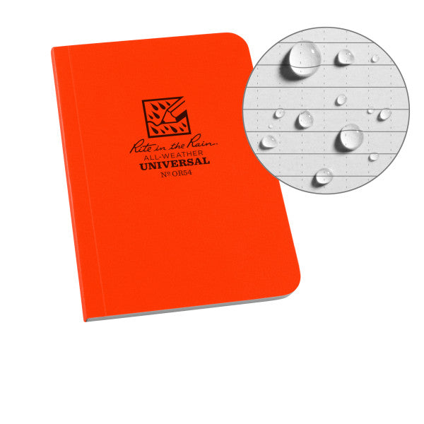 Field Flex Pocket Memo - Universal - Oranage-eSafety Supplies, Inc