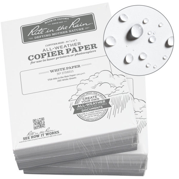 Copier Paper - 175# Tag - White - 8.5 X 11 - 500 Sheets-eSafety Supplies, Inc