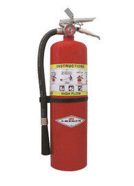 AmerexÂ® 6 Pound Stored Pressure Regular Dry Chemical 40-B:C Fire Extinguisher For Class B And C Fires With Chrome Plated Brass Valve, Wall Bracket, Hose And Nozzle-eSafety Supplies, Inc