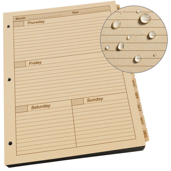 Maxi Calendar Pack - Weekly-eSafety Supplies, Inc