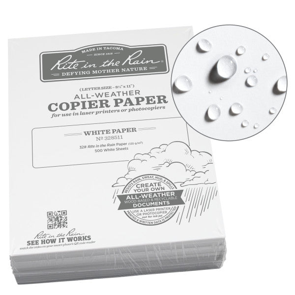 Copier Paper - 32# Ledger - White - 8.5 X 11 - 500 Sheets-eSafety Supplies, Inc