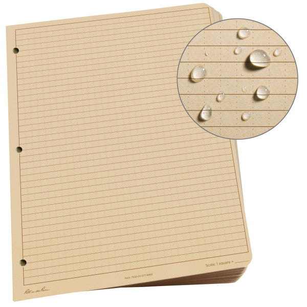 8.5 X 11 Loose Leaf - Universal - Tan-eSafety Supplies, Inc